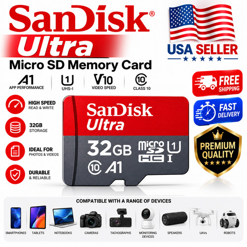 Sandisk 32gb micro card - micro,