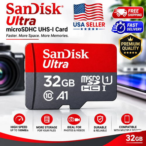 Sandisk 32gb ultra micro hc - sandisk,